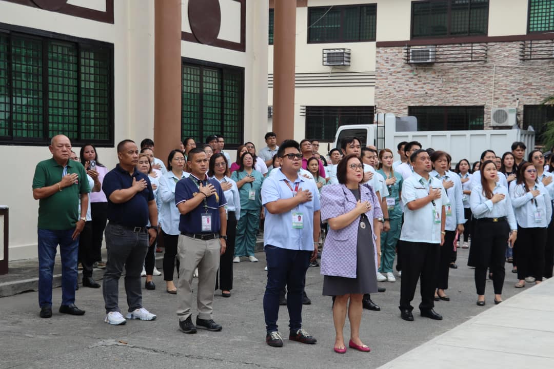 Regular Monday Flag Raising Ceremony