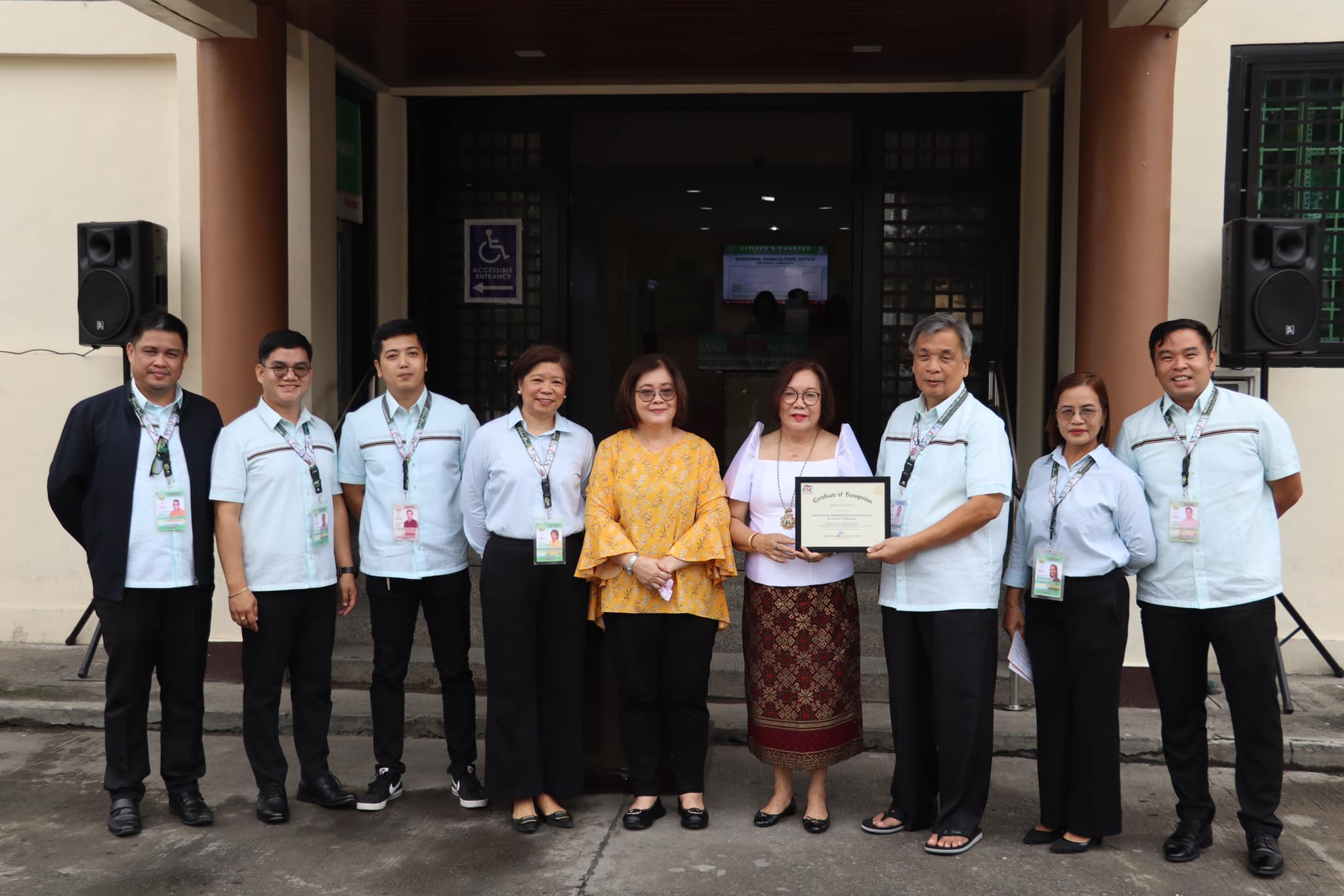 Regular Monday Flag Raising Ceremony