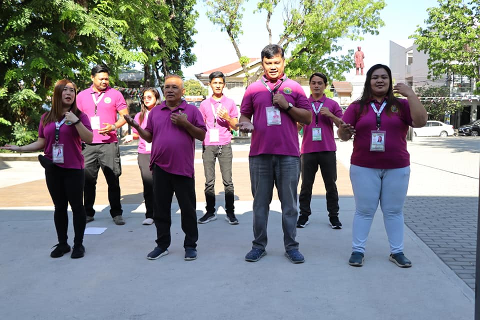 Regular Monday Flag Raising Ceremony